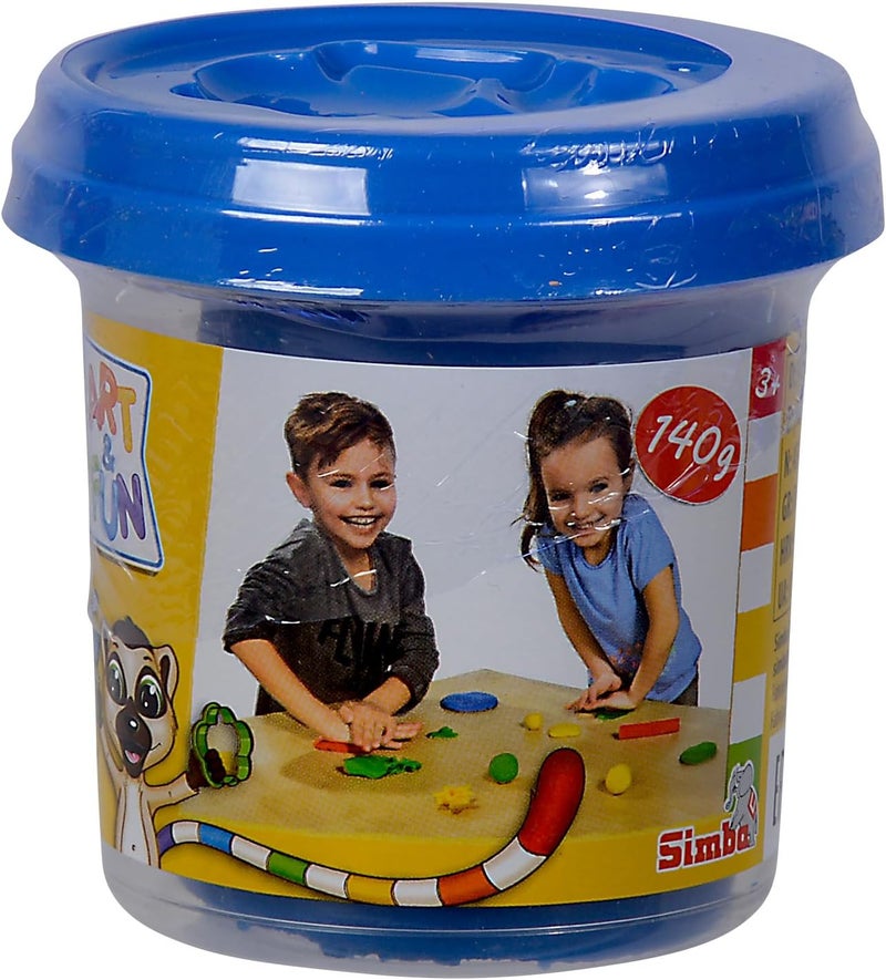 Simba 106328899-1x Art and Fun Soft Clay in 140 g Tub, Colour Not Selectable - Only One Item Will Be Delivered, Red, Blue, Yellow or Green, from 3 Years - Image 3